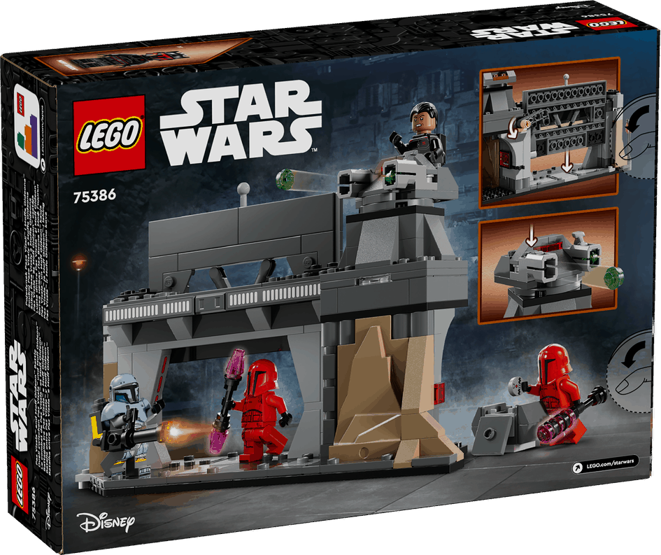 Lego Star Wars 75386 Paz Vizsla and Moff Gideon Battle for Ages 7 & Up