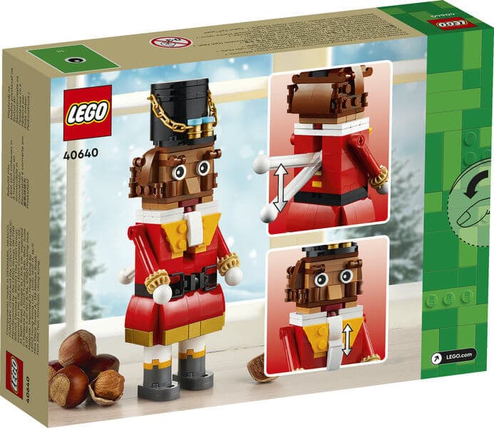 Lego Christmas 40640 Nutcracker Seasonal Playset Gift for Age 8 and Up
