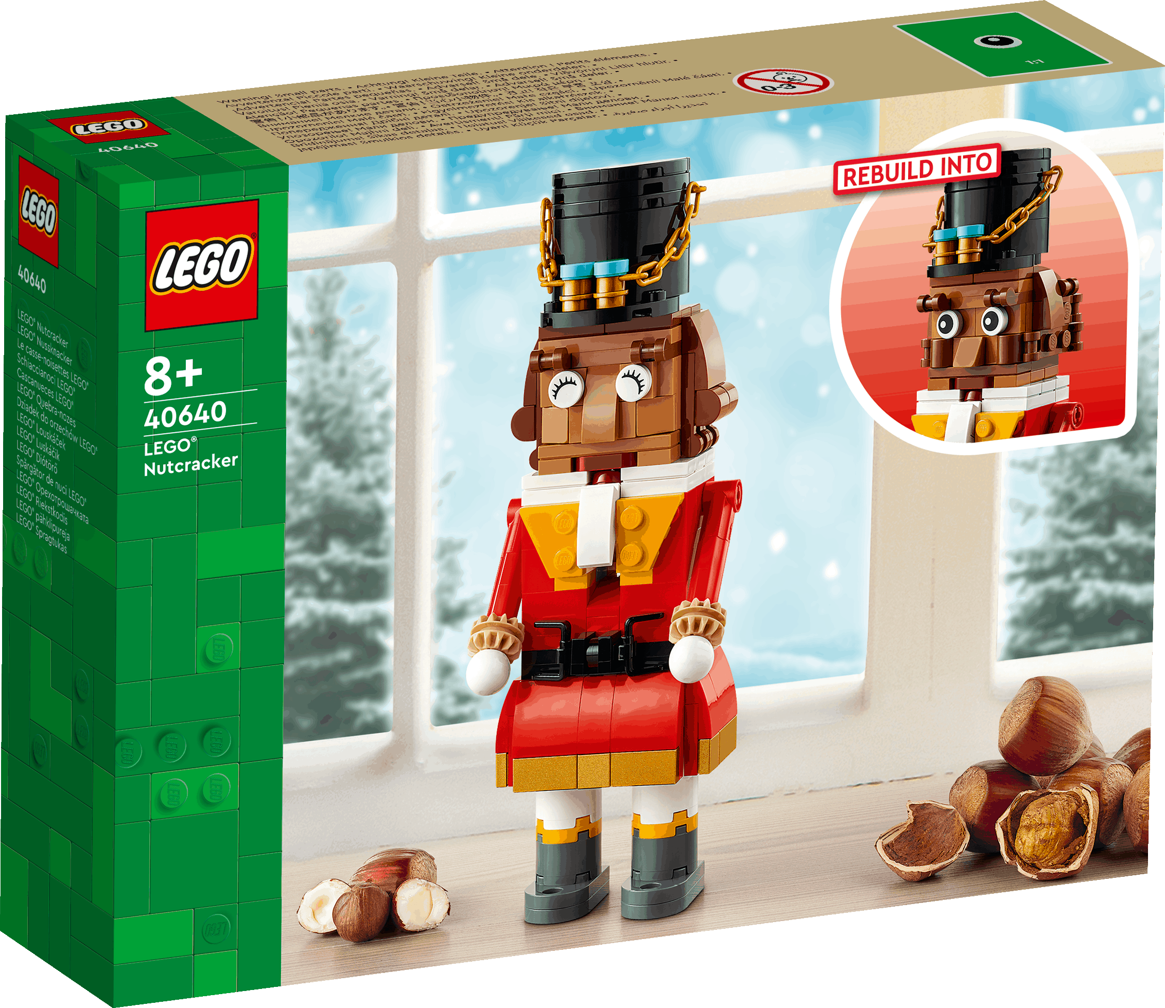 Lego Christmas 40640 Nutcracker Seasonal Playset Gift for Age 8 and Up