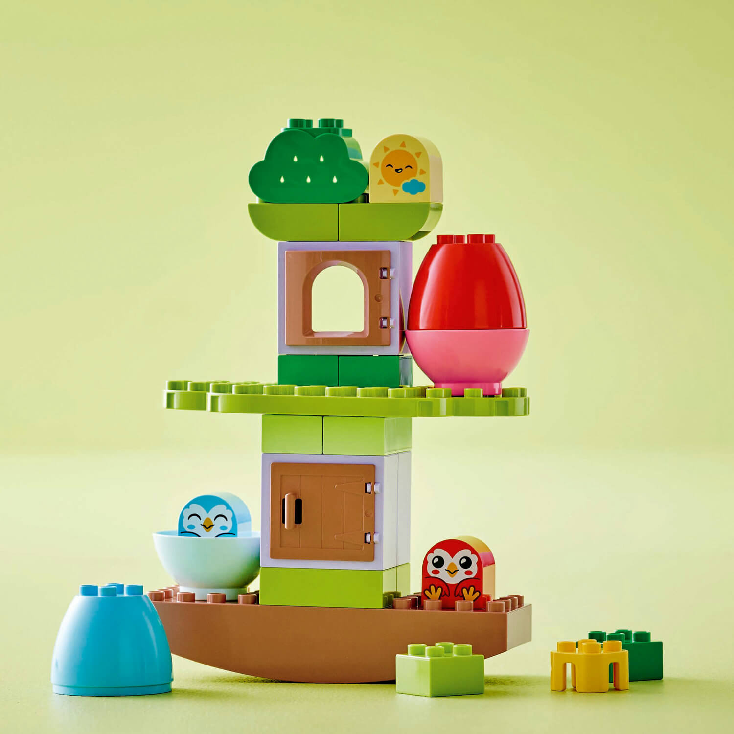 Lego Duplo 10440 Balancing & Stacking Tree for Toddlers Ages 18M & Up