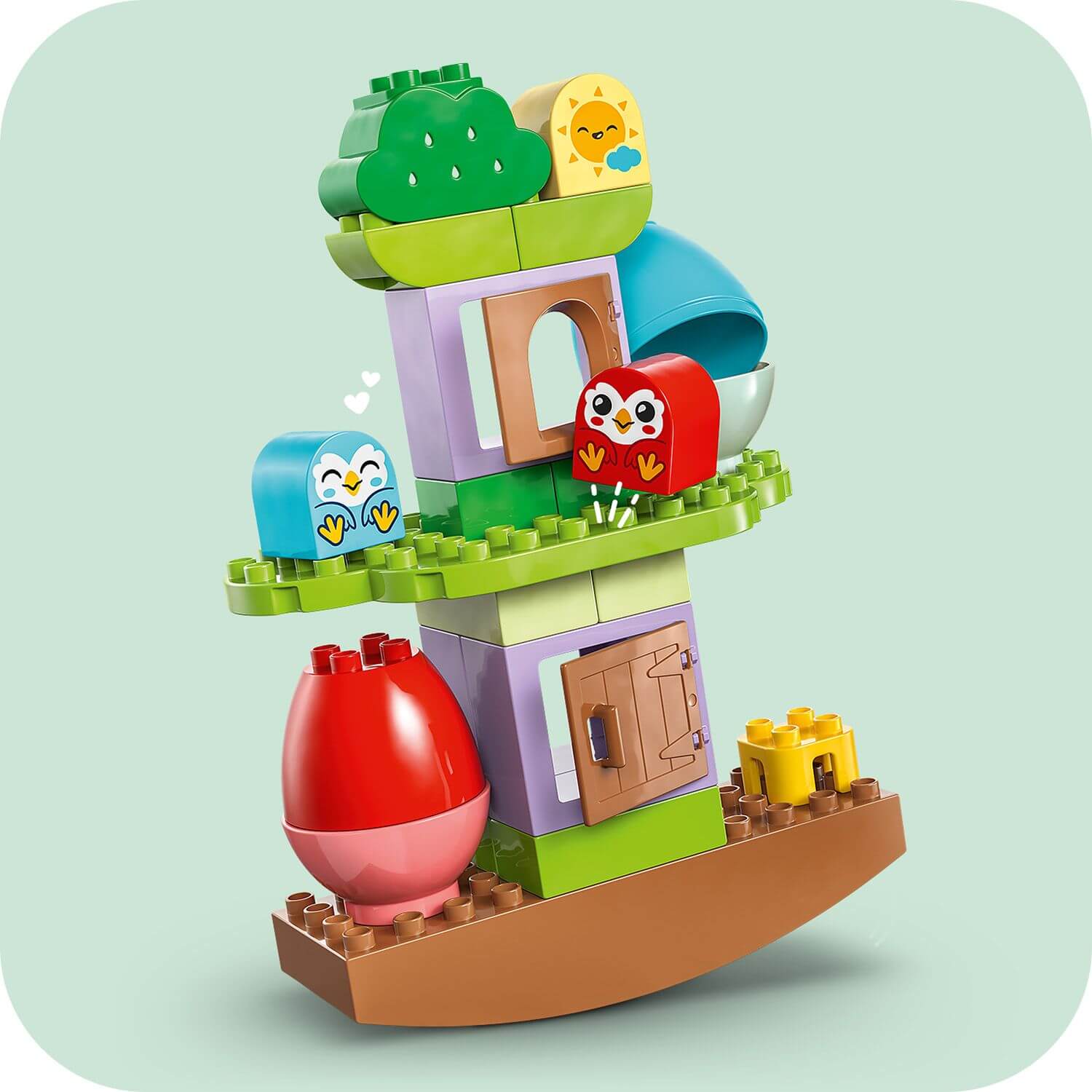 Lego Duplo 10440 Balancing & Stacking Tree for Toddlers Ages 18M & Up