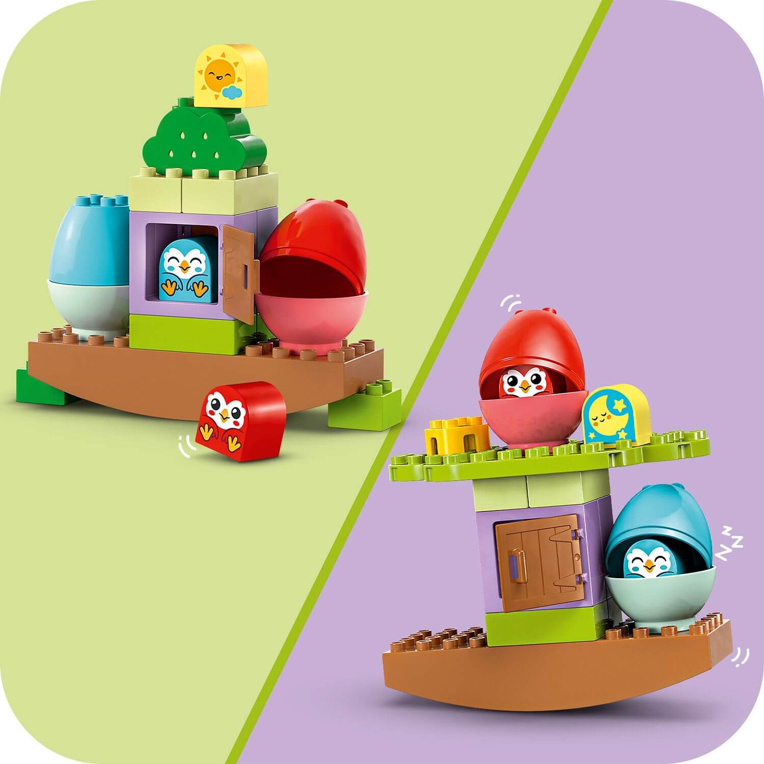 Lego Duplo 10440 Balancing & Stacking Tree for Toddlers Ages 18M & Up