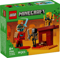 Lego Minecraft 21266 The Nether Lava Battle Playset for Ages 6 and Up