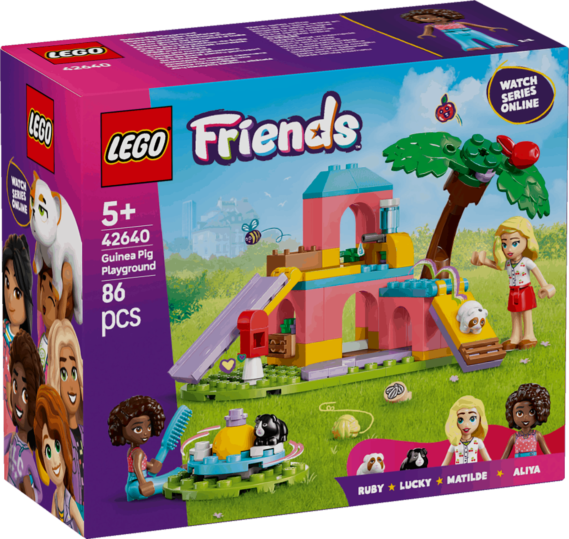 Lego Friends 42640 Guinea Pig Playground Toy Playset for Ages 5 and Up