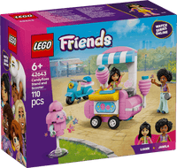 Lego Friends 42643 Cotton Candy Stand & Scooter Playset for Age 6 & Up