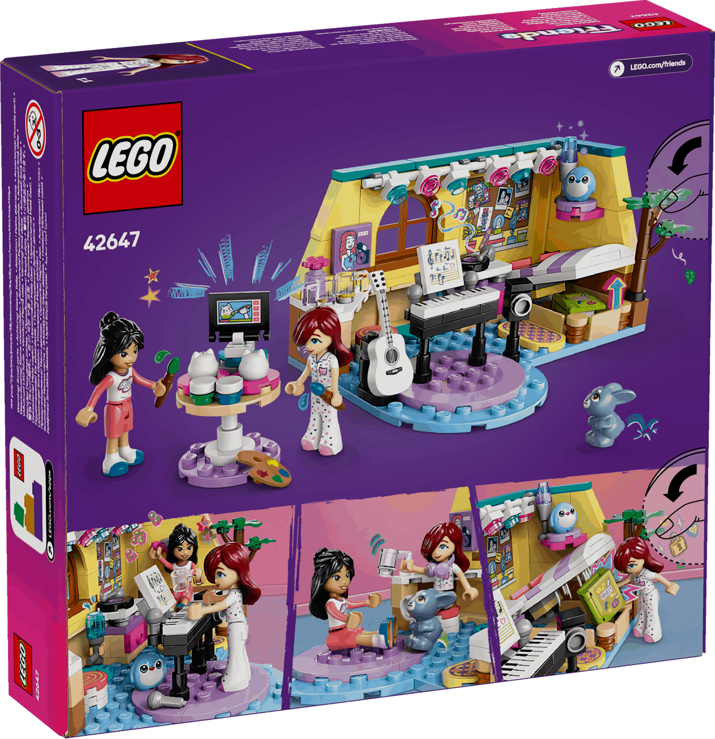 Lego Friends 42647 Paisley's Room Buildable Playset for Ages 6 and Up
