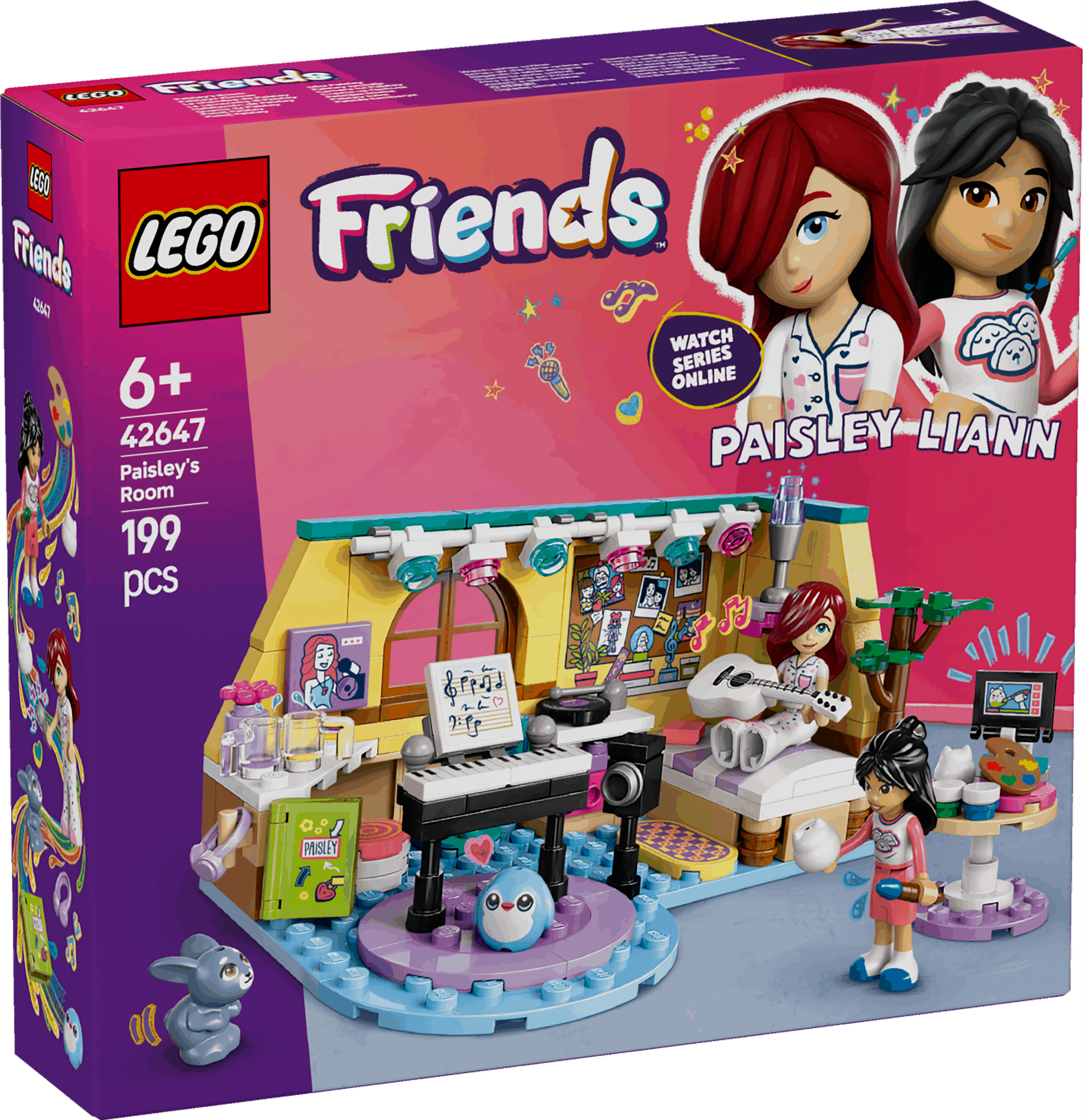 Lego Friends 42647 Paisley's Room Buildable Playset for Ages 6 and Up