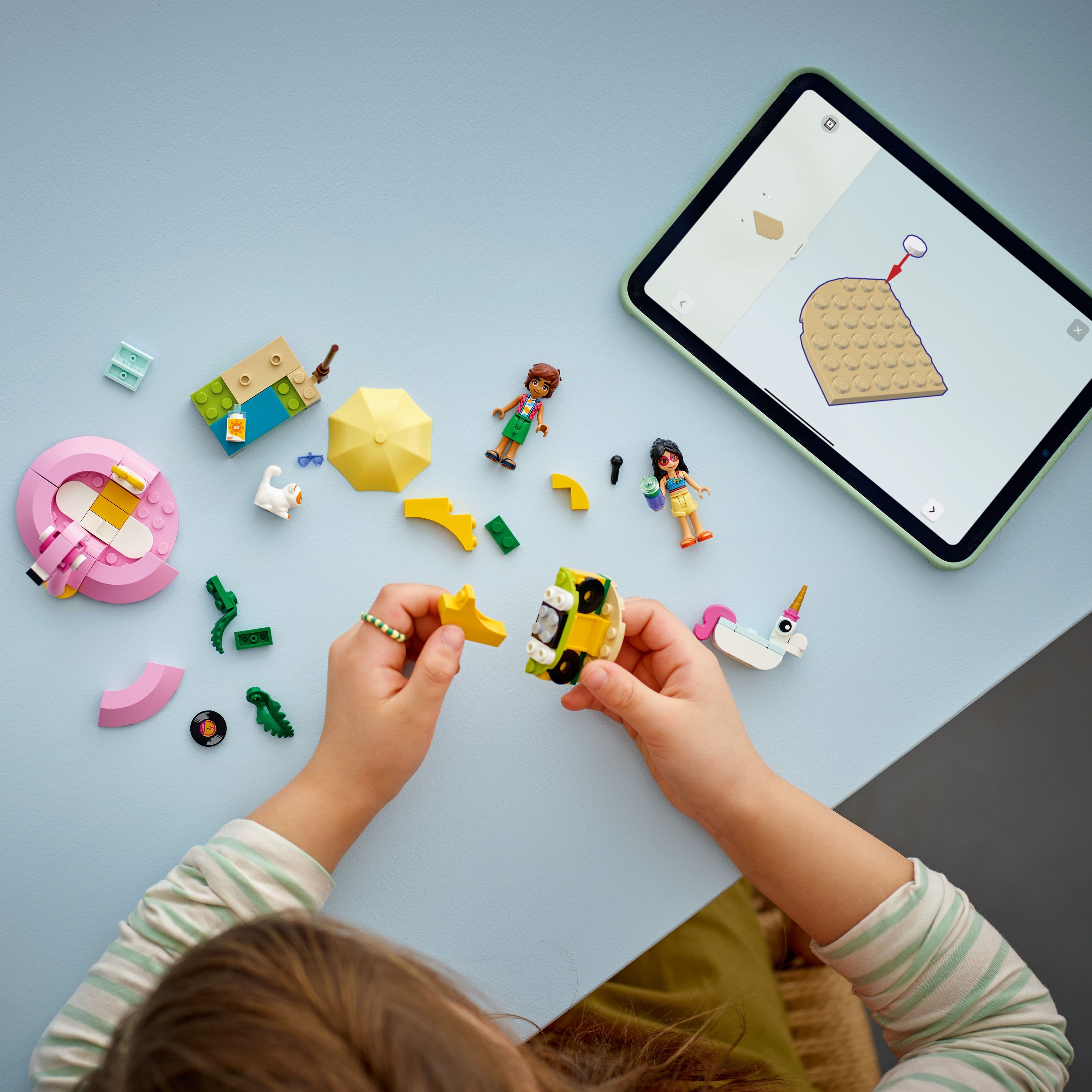 Lego Friends 42658 Unicorn & Flamingo Pool Party Set for Ages 5 and Up