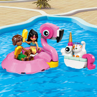 Lego Friends 42658 Unicorn & Flamingo Pool Party Set for Ages 5 and Up