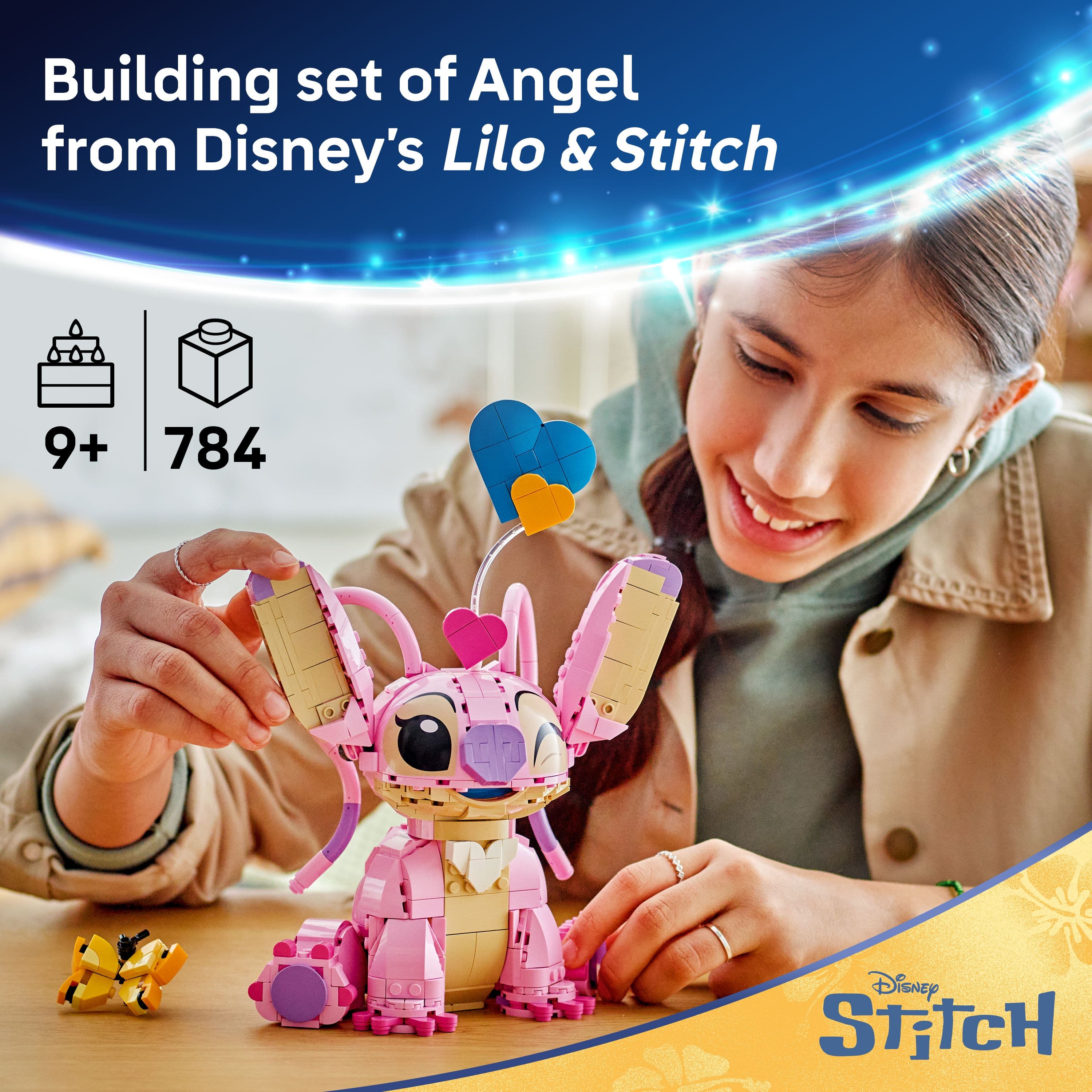 Lego Disney Classic 43257 Angel from Lilo & Stitch for Ages 9 and Up