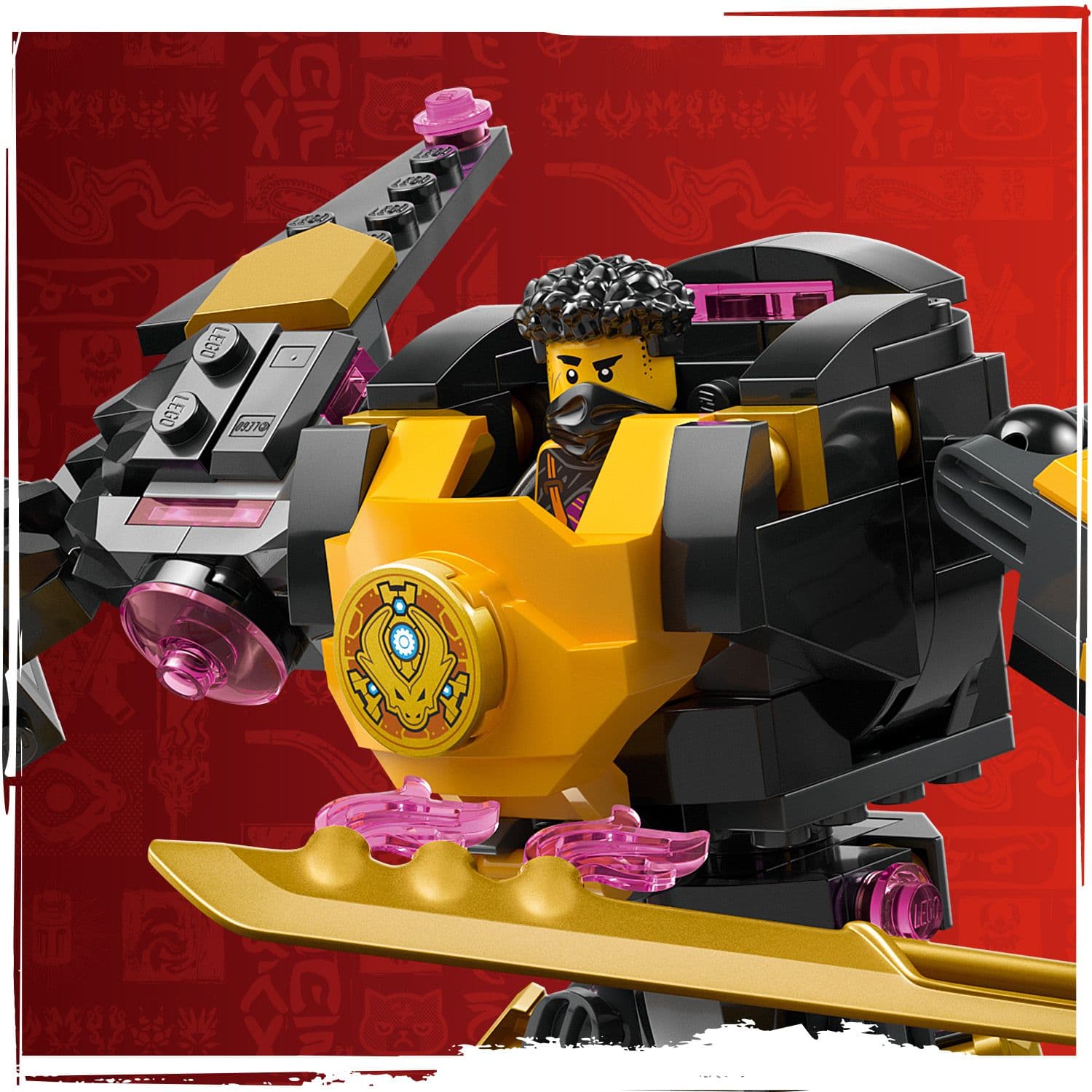 Lego Ninjago 71839 Arin's Spinjitzu Battle Mech Playset for Age 7 & Up