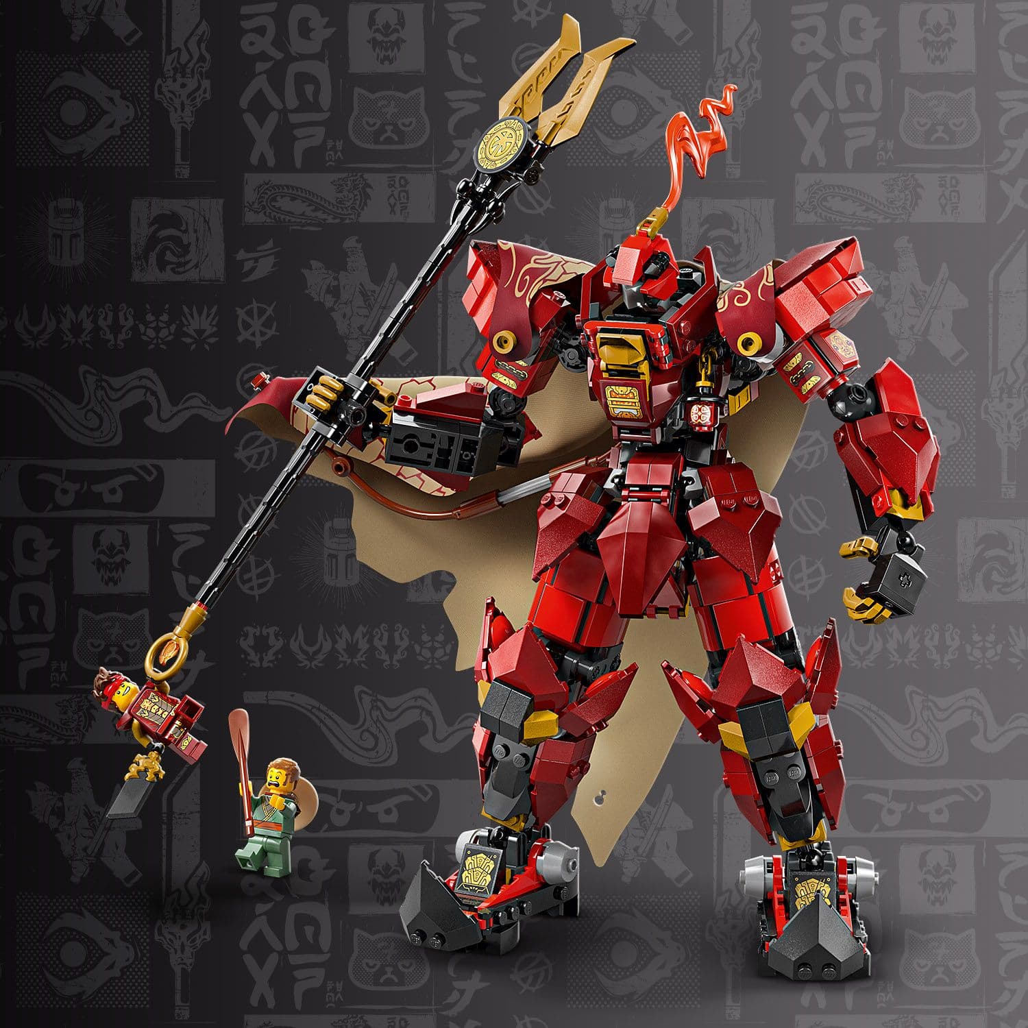 Lego Ninjago Legends 71846 The Fire Knight Mech for Teens Ages 14 & Up