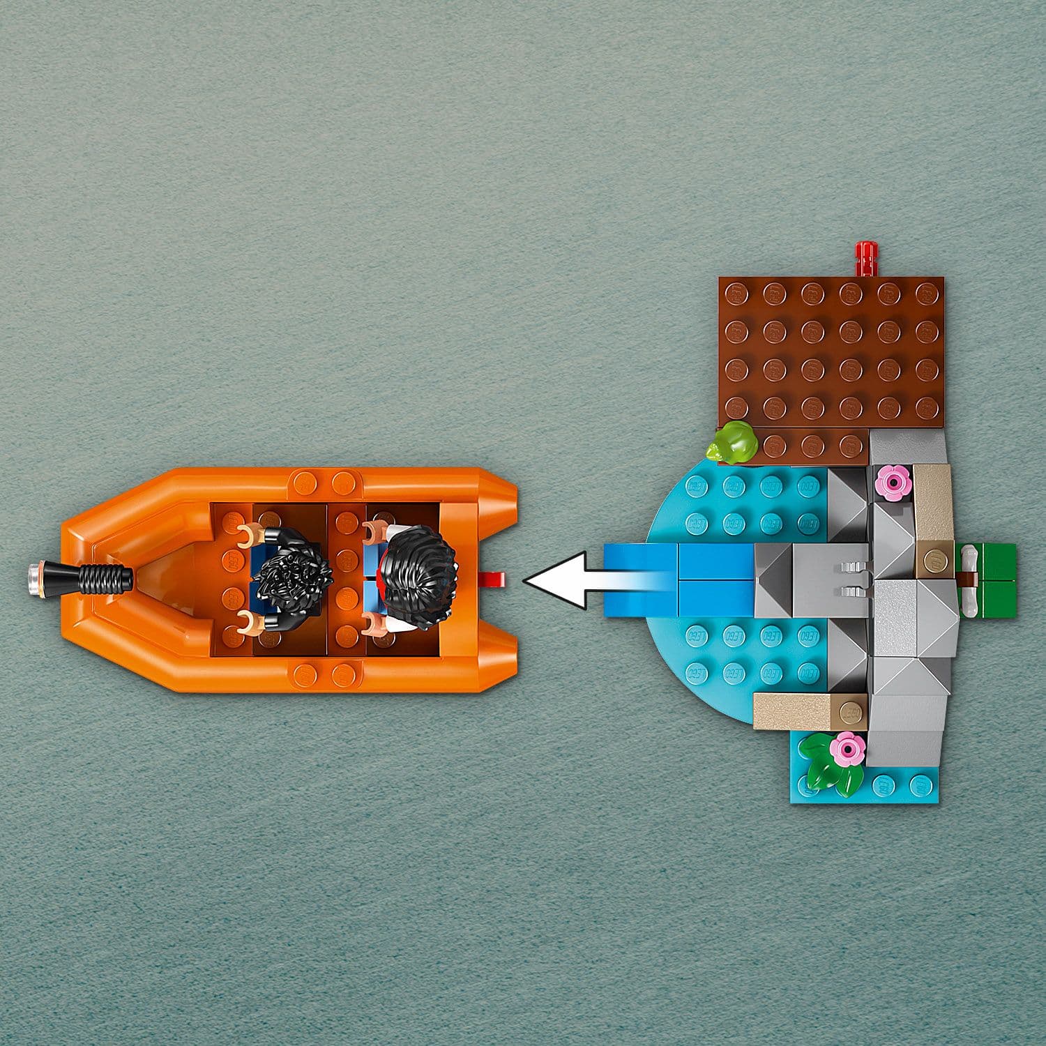 Lego Jurassic World 76975 T. rex River Escape Playset for Age 5 and Up