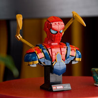 Lego Marvel 76326 Iron Spider-Man Bust Collectable for Adults Age 18+