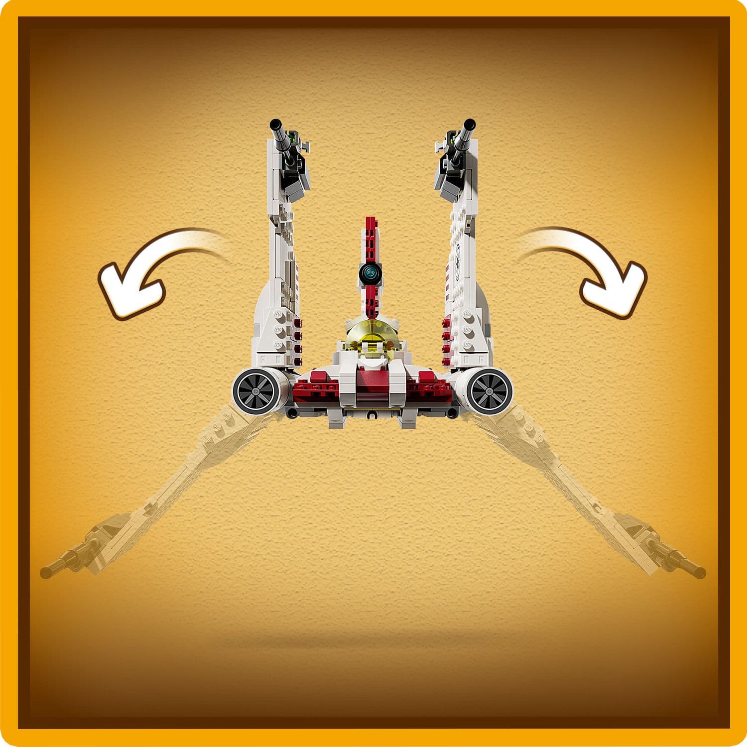 Lego Star Wars 75432 V-19 Torrent Starfighter Buildable Set for Age 9+