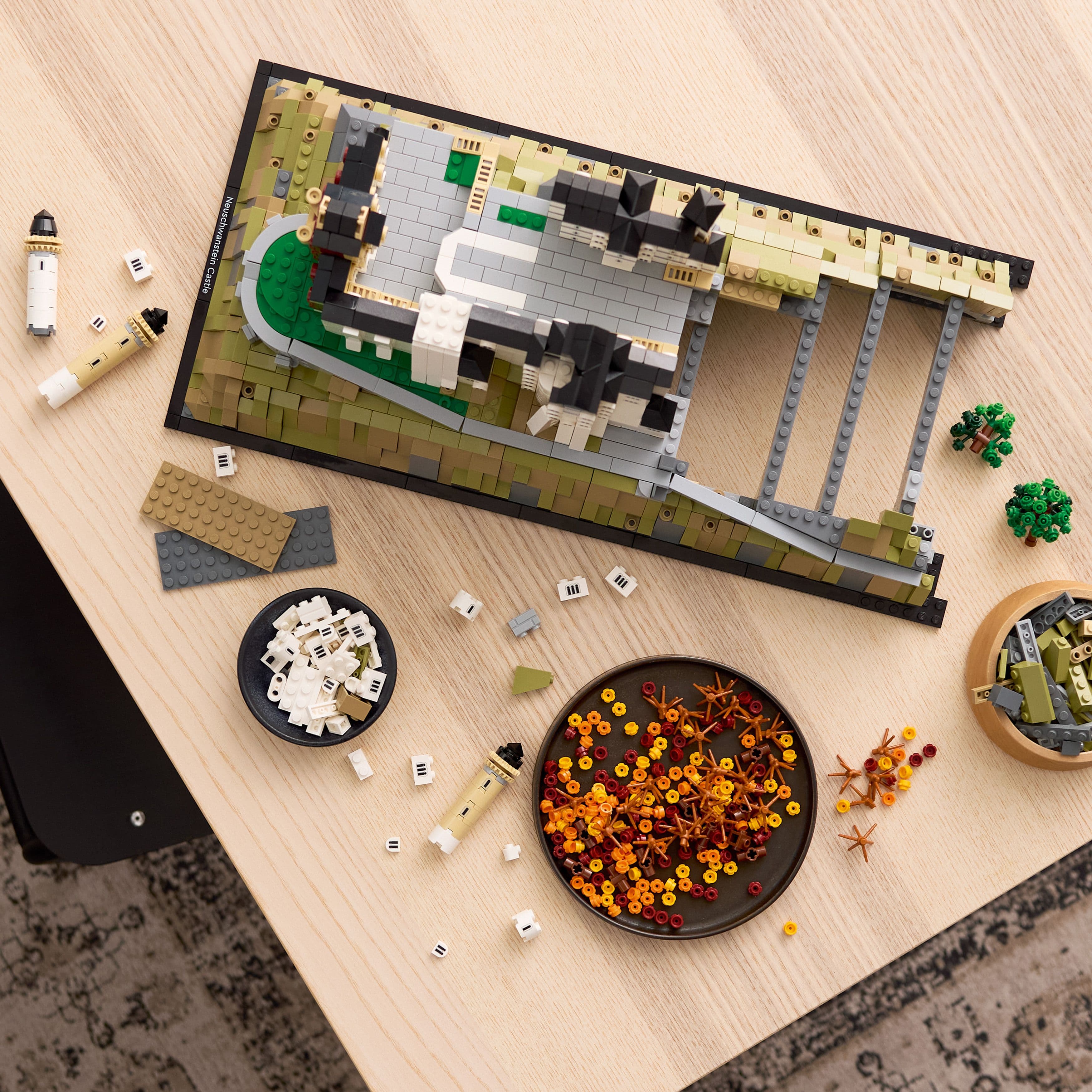 Lego Architecture 21063 Neuschwanstein Castle Set for Adults Ages 18+