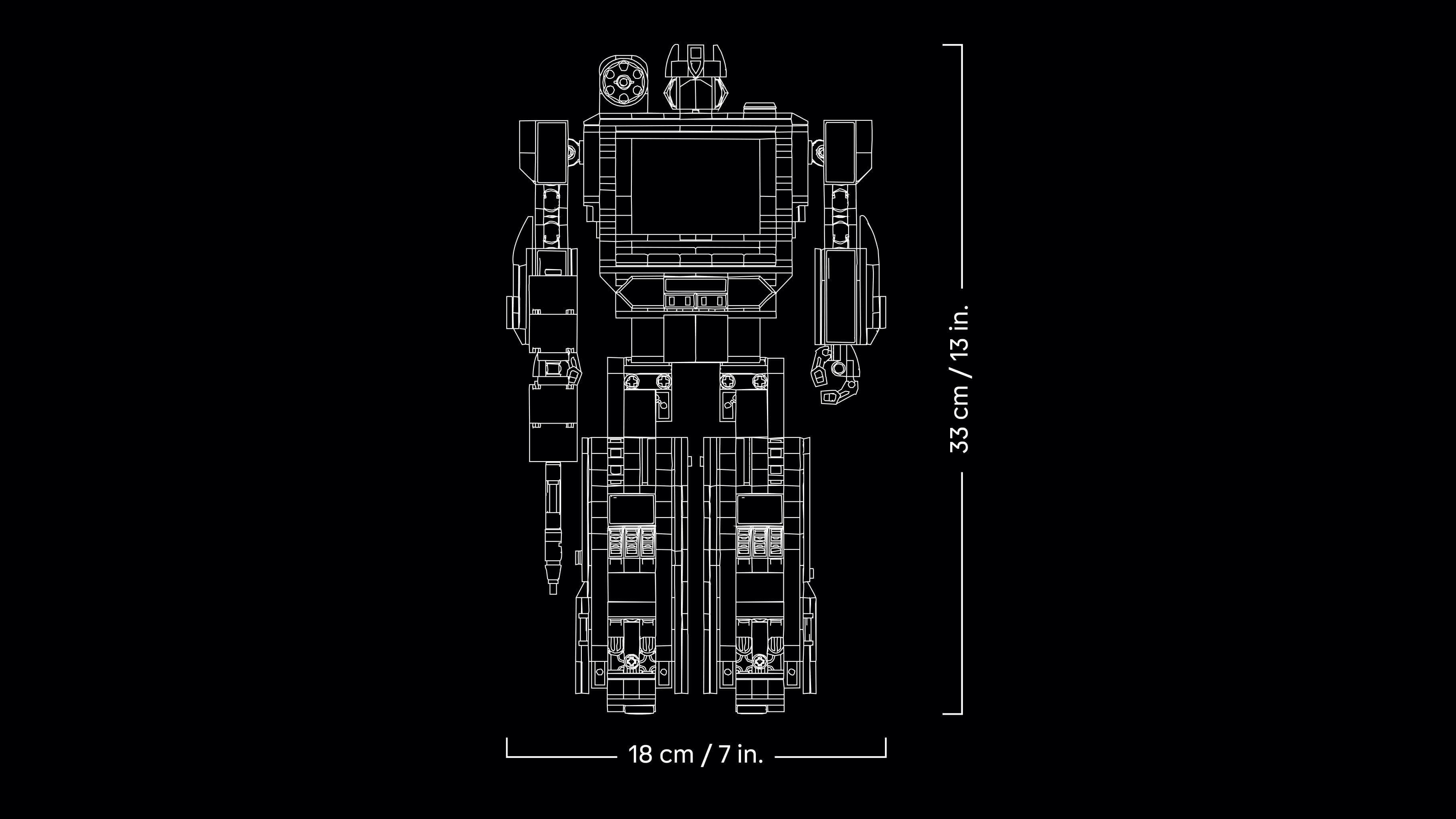 Lego Icons 10358 Transformers: Soundwave for Collectors Aged 18 and Up