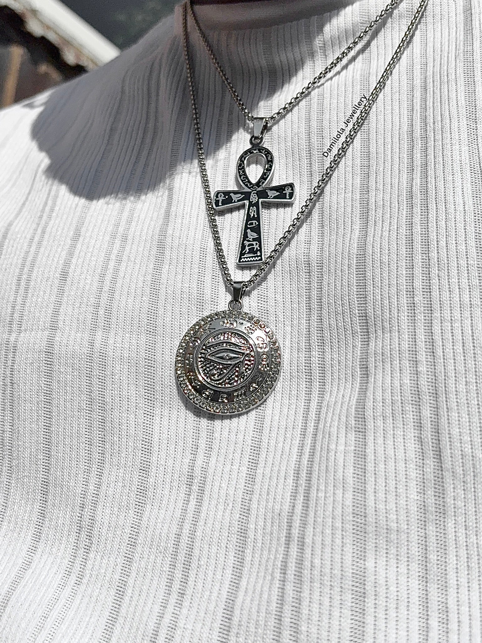 Diamanté Eternal Eye of the Divine Necklace