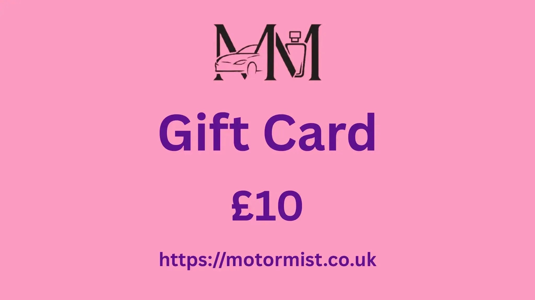 MotorMist Gift Card