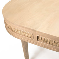 Chester Cane And Wood Dining Table