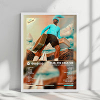 Tyler, The Creator "Call Me If You Get Lost: The Estate Sale" Album Cover Poster - with Complete Tracklist