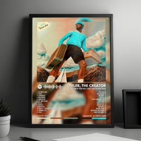 Tyler, The Creator "Call Me If You Get Lost: The Estate Sale" Album Cover Poster - with Complete Tracklist