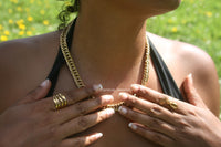 Chunky Luxe Link ‘Regal’ Chain - Gold/Silver