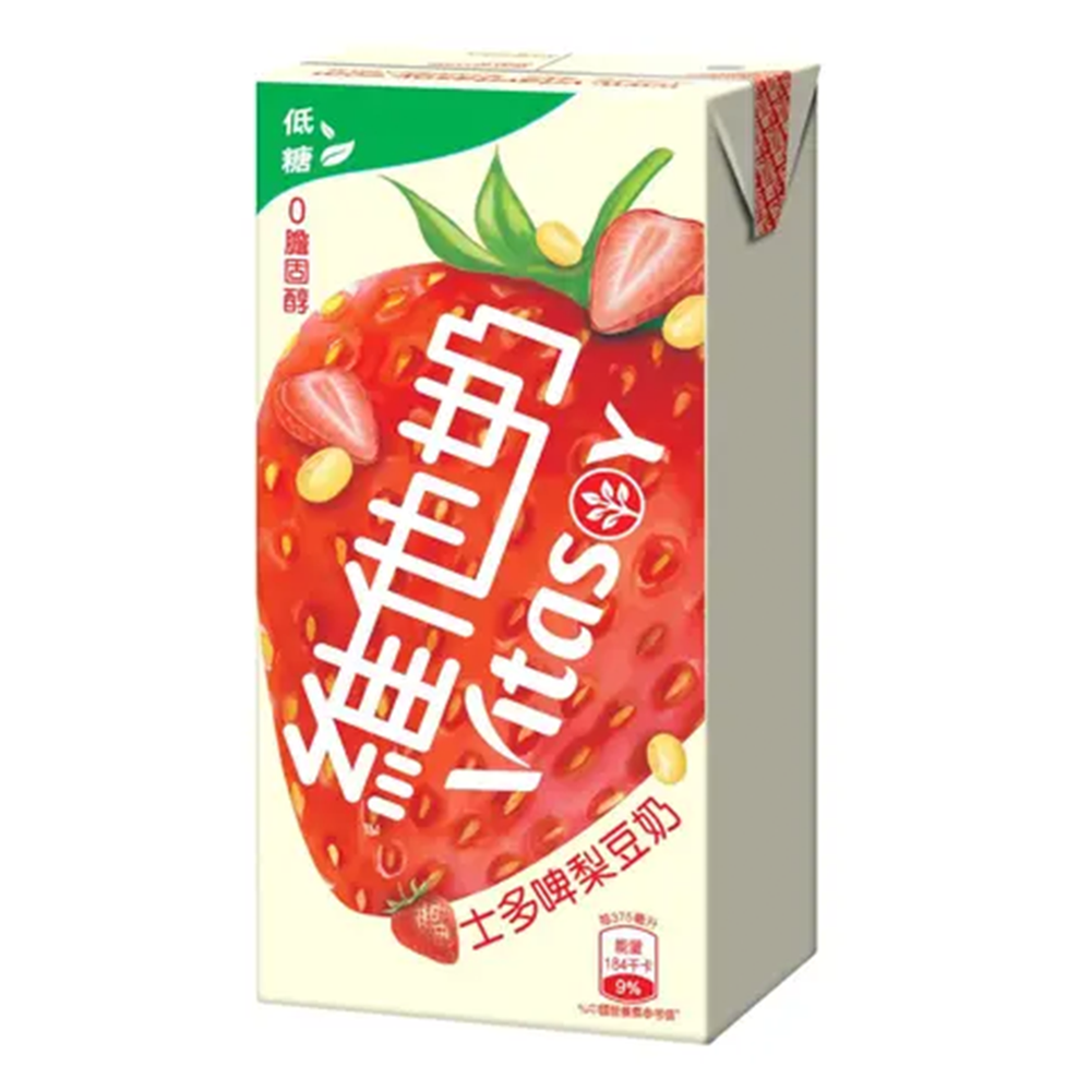 VITASOY Strawberry Soy Drink 250ml