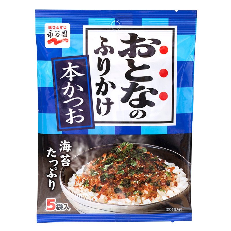 NAGATANIEN Ontonano Furikake Rice Seasoning Bonito & Seaweed 12g