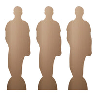 CS1196 Lando Norris Three Pack Shelf Top Cutout  Cardboard Cut Out Height 31cm