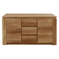 Canyon Large Sideboard Natural 2 Doors 4 Shelves 3 Drawers