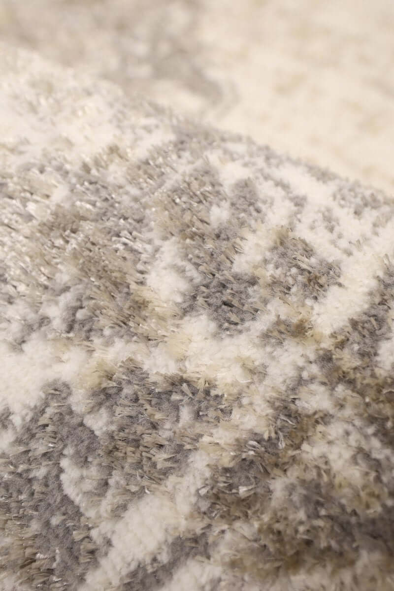 Cadiz Vintage-Inspired Natural Polyester Rug for Timeless Home Style