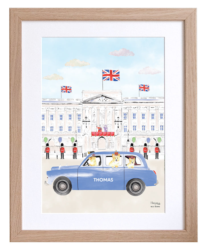 The Blue Black Cab of London
