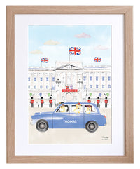 The Blue Black Cab of London