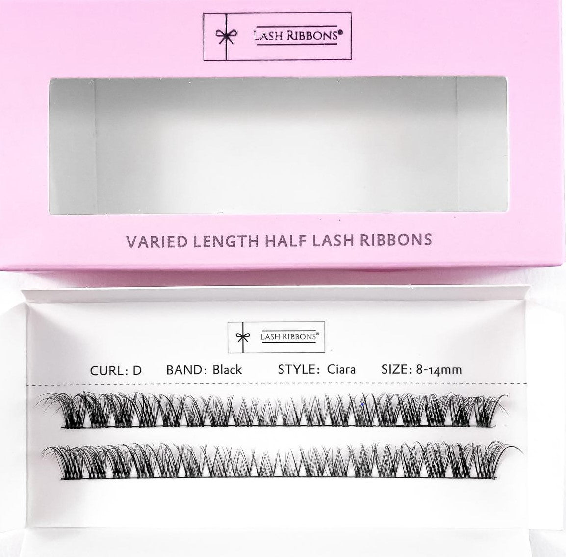 Ciara - 3D 'D' Curl Multi-Length Half Lash Ribbons®  - SALE ITEM