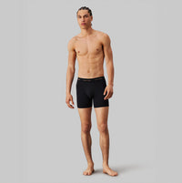 Calvin Klein COTTON STRETCH Mens 3 Pack Boxer Briefs Multicoloured