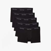 Calvin Klein BOXER BRIEF Mens 5 Pack Microfibre Stretch Black