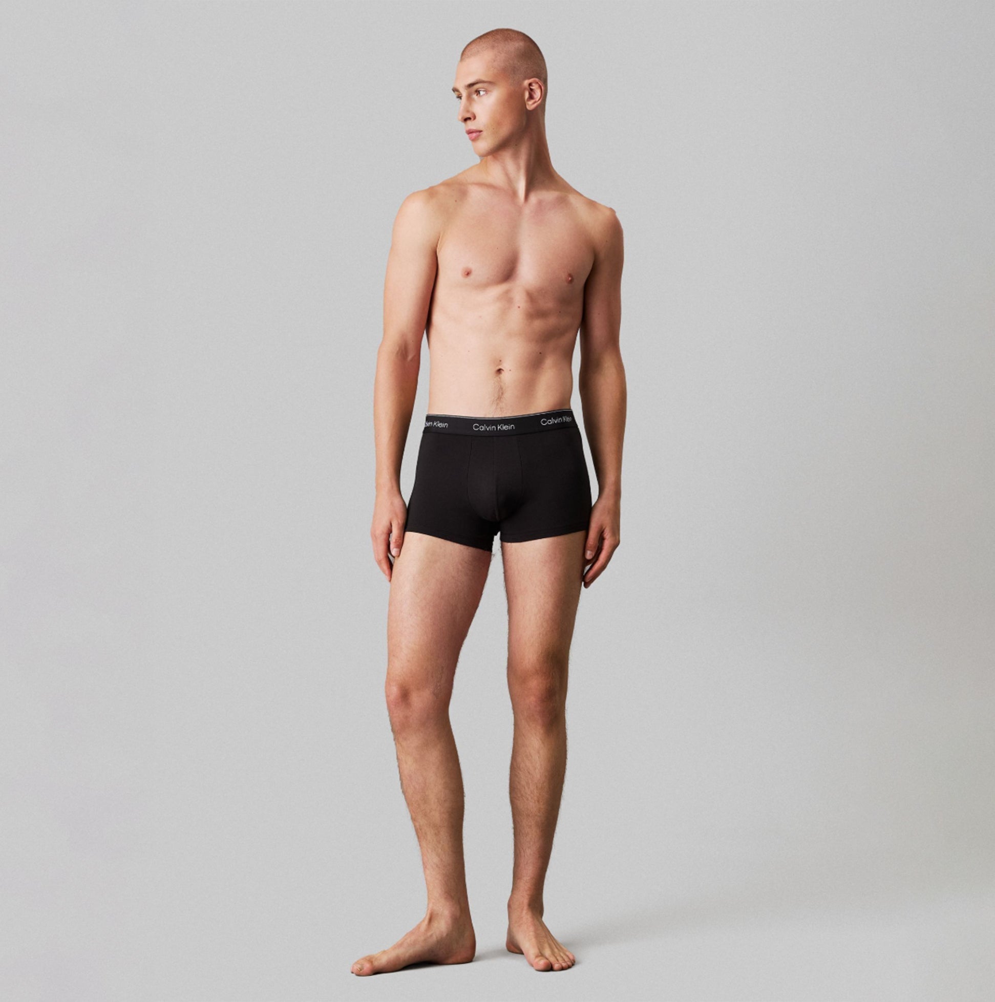 Calvin Klein BOXER BRIEF Mens 5 Pack Microfibre Stretch Black