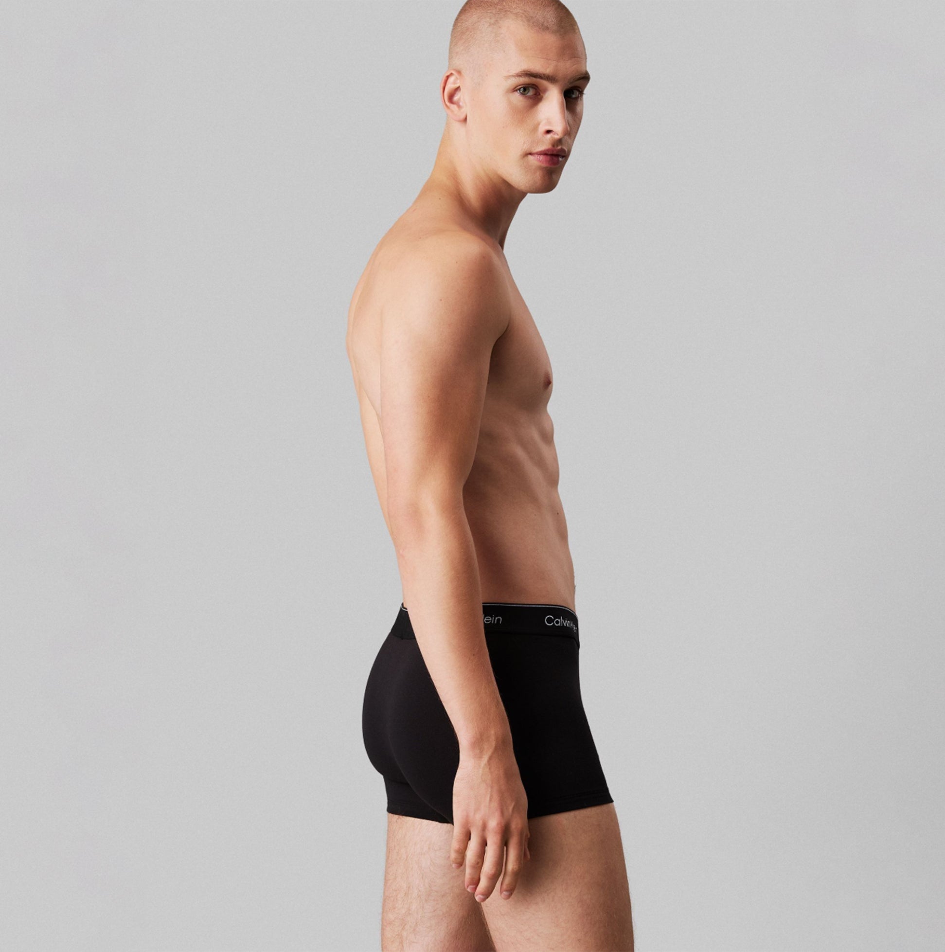 Calvin Klein BOXER BRIEF Mens 5 Pack Microfibre Stretch Black