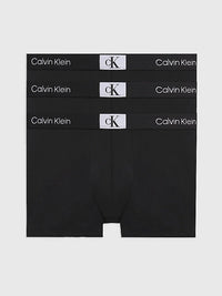 Calvin Klein CK96 3 Pack Mens Trunks Black