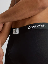 Calvin Klein CK96 3 Pack Mens Trunks Black
