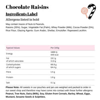 Chocolate Raisins