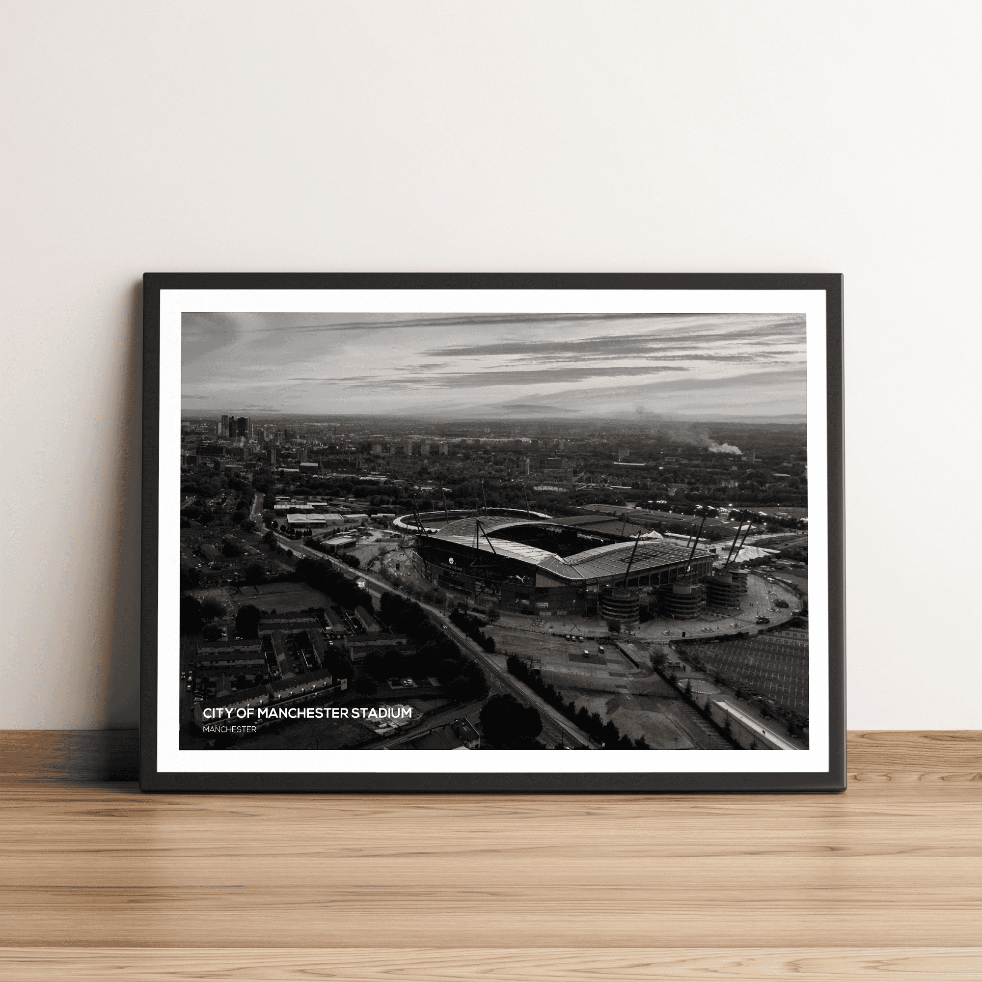 City of Manchester Stadium Outside Photography Print