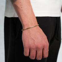 Cobra Bracelet (Gold) 3mm