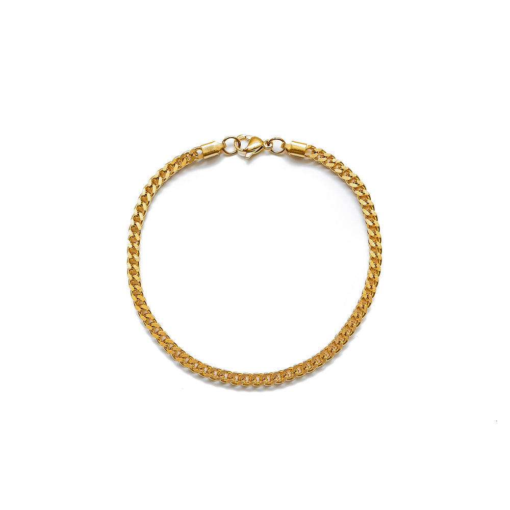 Cobra Bracelet (Gold) 3mm