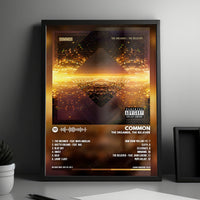 Common "The Dreamer / The Believer  " Album Cover Poster - with Complete Tracklist
