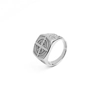Compass Signet Ring (Silver)