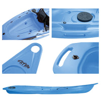 Mahee Tandem Kayak | Plastic Neutral | Blue | Stable & Durable