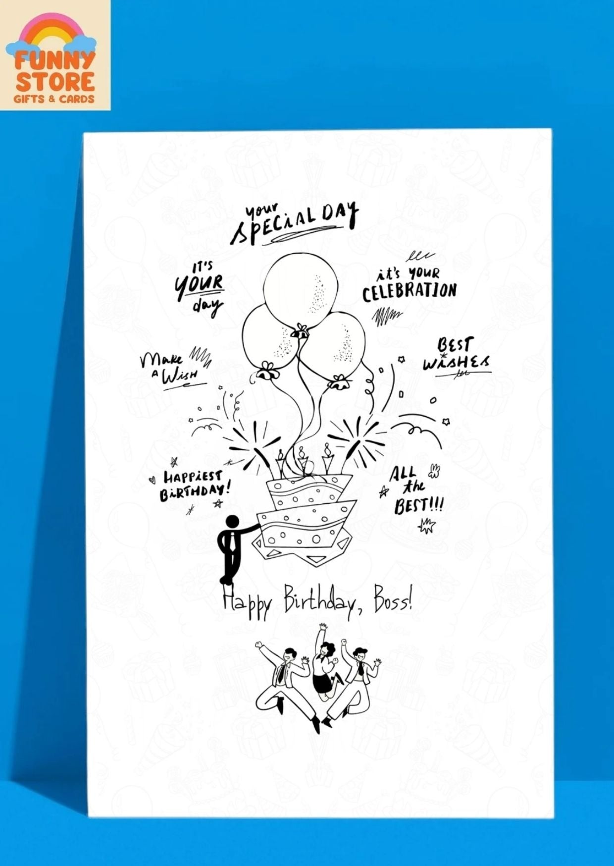 Happy Birthday, Boss! Celebration Card