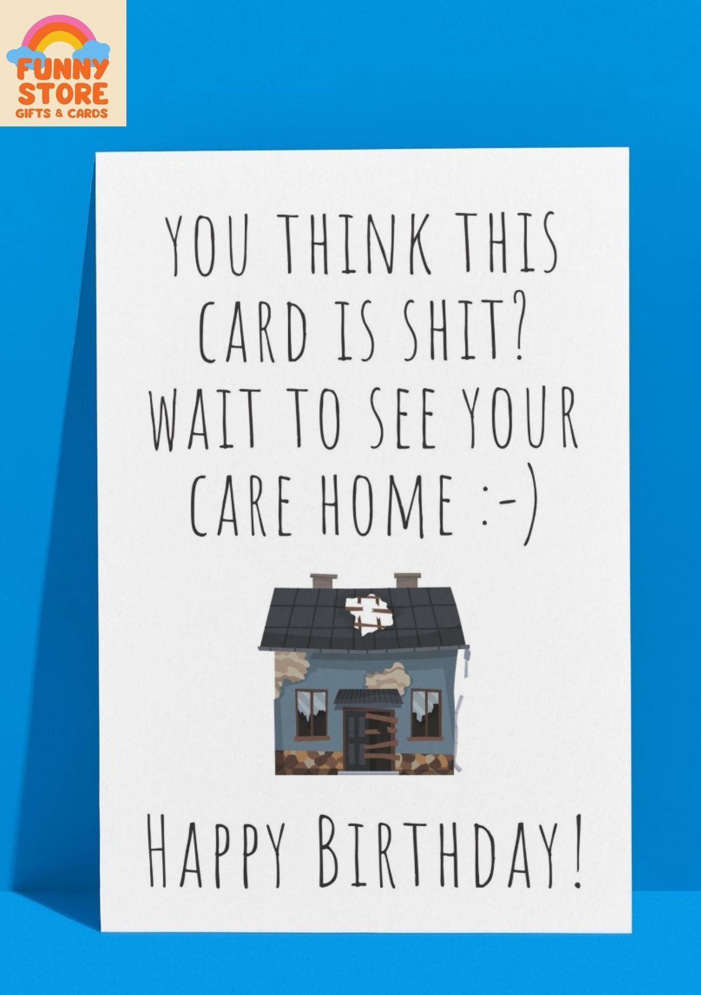 "This Card Is Shit?" Hilarious Birthday Card